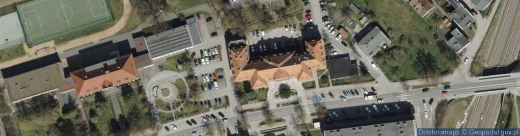 Zdjęcie satelitarne Urząd Miejski Kwidzyn