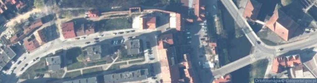 Zdjęcie satelitarne Urząd Miejski Lidzbark Warmiński