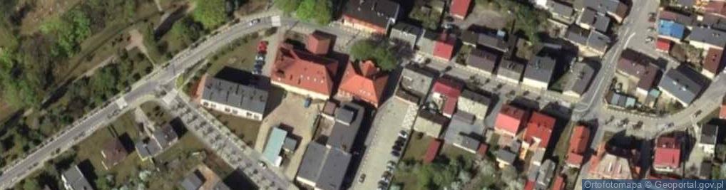 Zdjęcie satelitarne Urząd Miejski Lidzbark