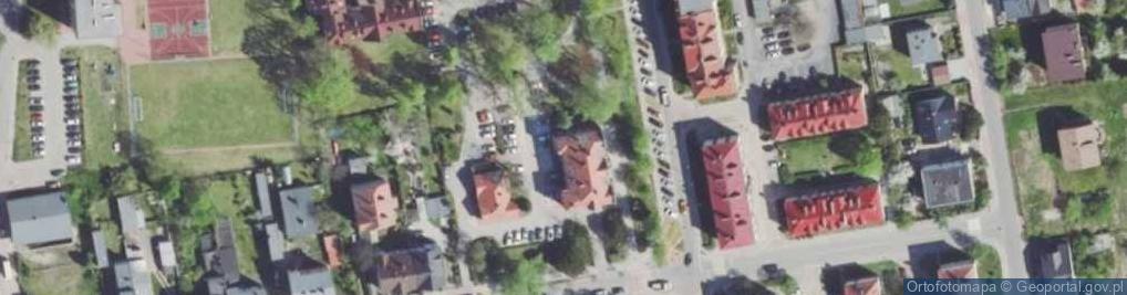 Zdjęcie satelitarne Urząd Miejski Lubliniec