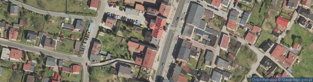 Zdjęcie satelitarne Urząd Miejski Miasteczko Śląskie