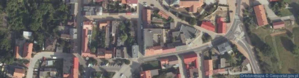 Zdjęcie satelitarne Urząd Miejski Osieczna