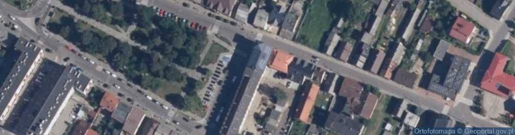 Zdjęcie satelitarne Urząd Miejski Raciąż