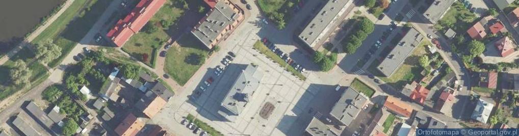 Zdjęcie satelitarne Urząd Miejski Skwierzyna