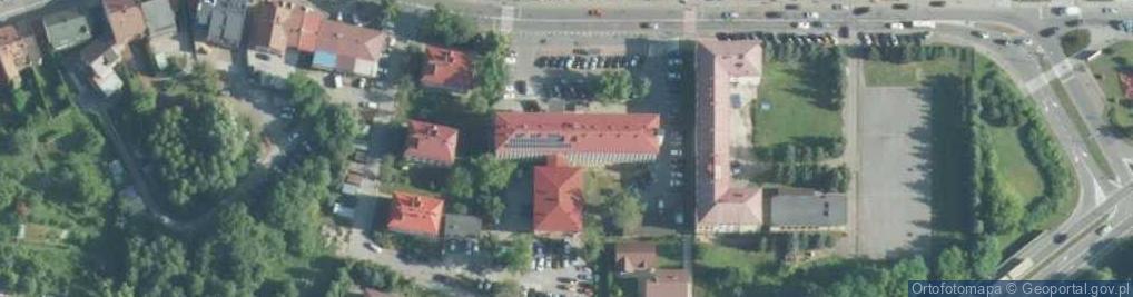 Zdjęcie satelitarne Urząd Miejski w Brzesku