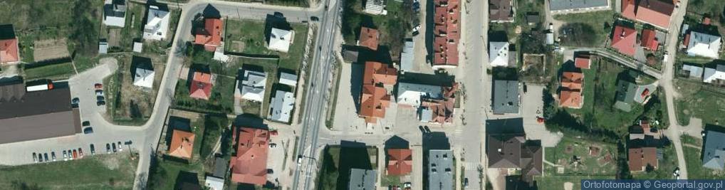 Zdjęcie satelitarne Urząd Miejski w Dukli