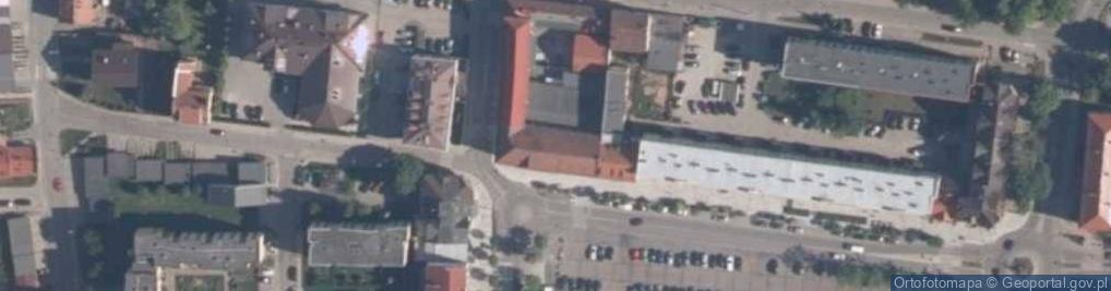 Zdjęcie satelitarne Urząd Miejski w Gołdapi