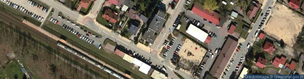 Zdjęcie satelitarne Urząd Miejski w Halinowie