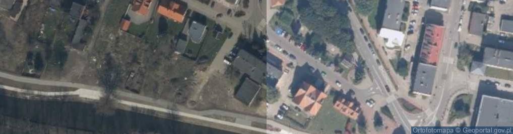 Zdjęcie satelitarne Urząd Miejski w Nowym dworze Gdańskim