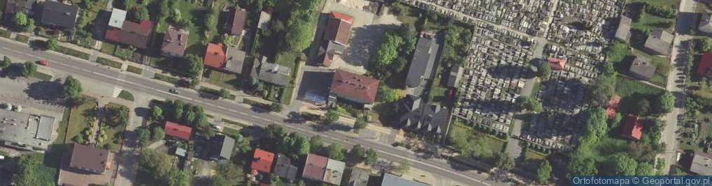 Zdjęcie satelitarne Urząd Miejski w Piaskach