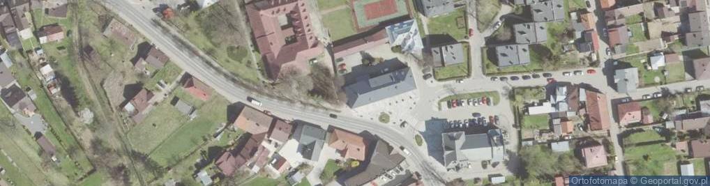 Zdjęcie satelitarne Urząd Miejski w Starym Sączu