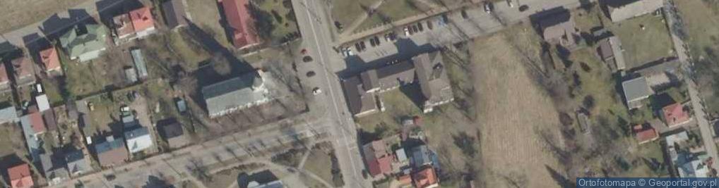 Zdjęcie satelitarne Urząd Miejski w Supraślu