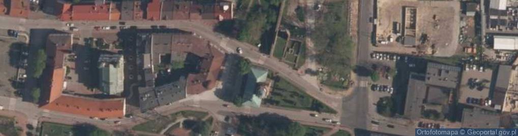 Zdjęcie satelitarne Urząd Miejski w Wieluniu