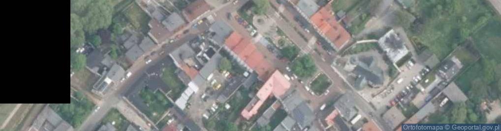 Zdjęcie satelitarne Urząd Miejski w Woźnikach