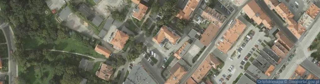 Zdjęcie satelitarne Urząd Miejski w Złotoryi
