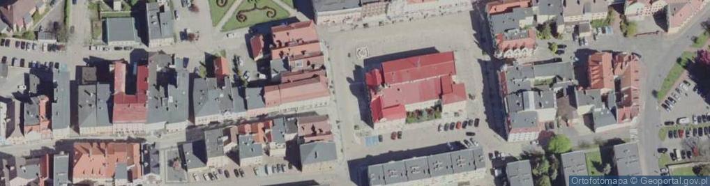 Zdjęcie satelitarne Urząd Miejski Żary