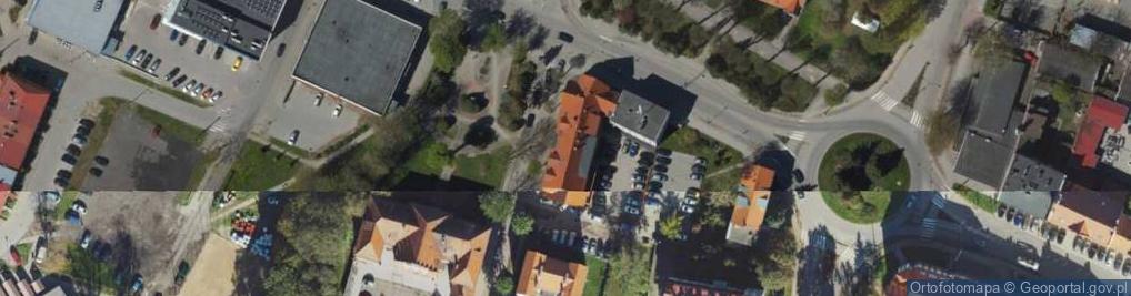 Zdjęcie satelitarne Urząd Miasta Bartoszyce