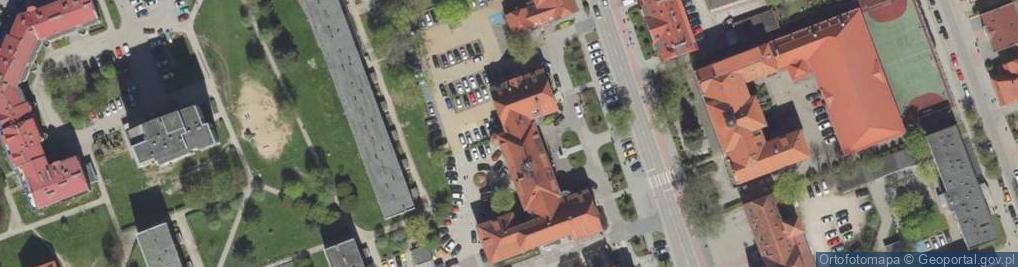 Zdjęcie satelitarne Urząd Miasta Ełk
