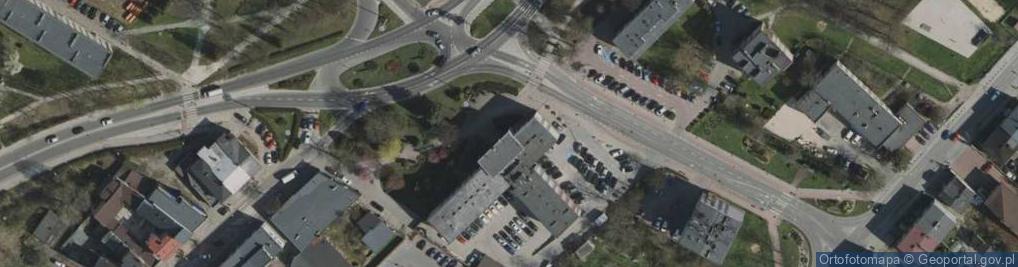 Zdjęcie satelitarne Urząd Miasta Myszków