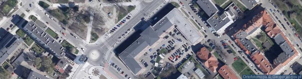 Zdjęcie satelitarne Urząd Miasta Nysa