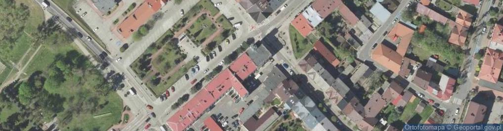 Zdjęcie satelitarne Urząd Miasta Ostrołęki