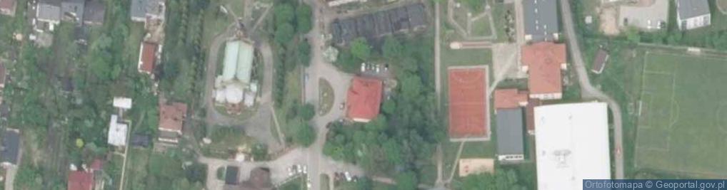 Zdjęcie satelitarne Urząd Miasta Poręba