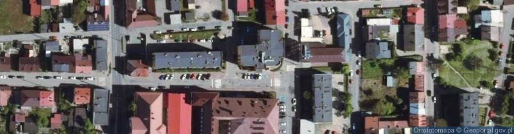 Zdjęcie satelitarne Urząd Miasta Przasnysz