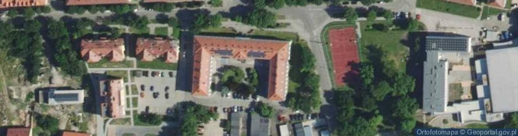 Zdjęcie satelitarne Urząd Miasta Pyskowice