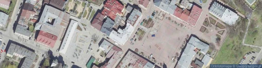 Zdjęcie satelitarne Urząd Miasta Sanok