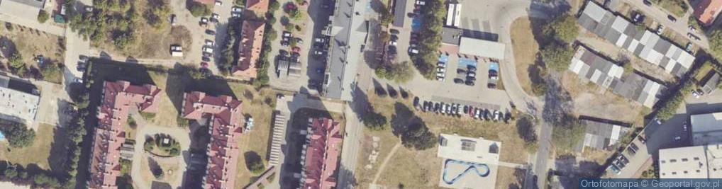 Zdjęcie satelitarne Urząd Miasta Słubice