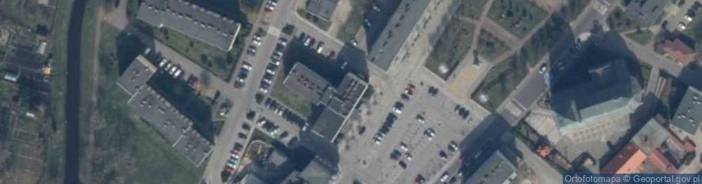 Zdjęcie satelitarne Urząd Miasta Świdwin