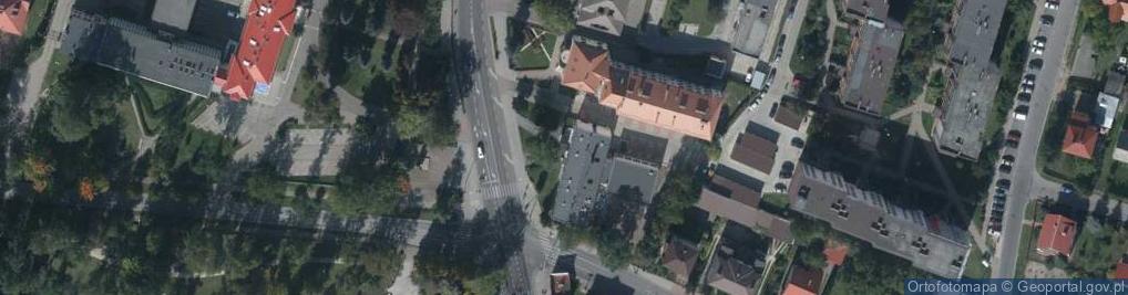 Zdjęcie satelitarne Urząd Miasta Tomaszów Lubelski