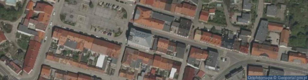 Zdjęcie satelitarne Urząd Miasta Toszek