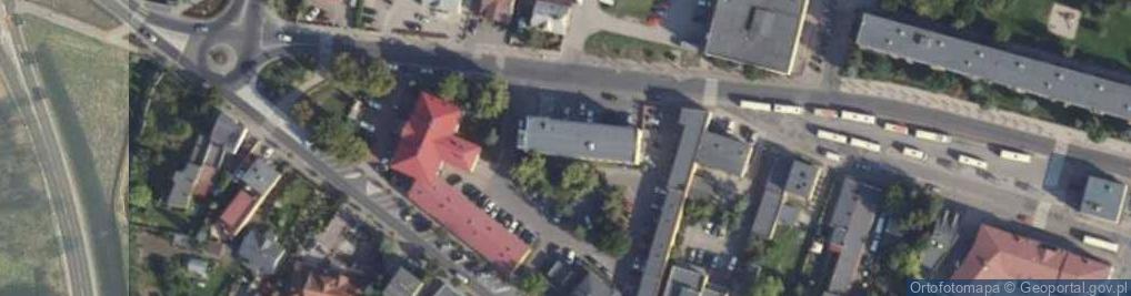 Zdjęcie satelitarne Urząd Miasta w Słupcy