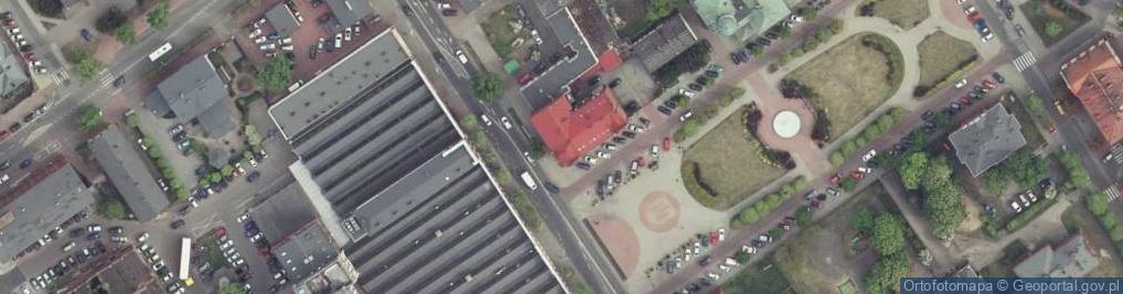 Zdjęcie satelitarne Urząd Miasta w Żyrardowie