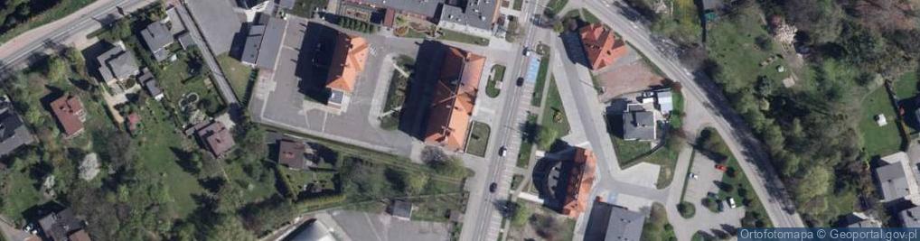 Zdjęcie satelitarne Urząd Miasta Wodzisław Śląski