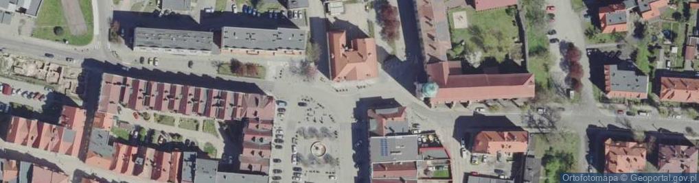 Zdjęcie satelitarne Urząd Miasta Żagań