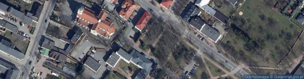 Zdjęcie satelitarne Urząd Miasta Zduńska Wola
