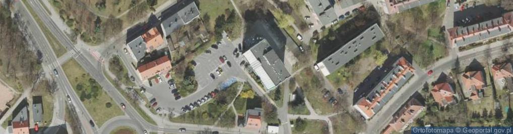 Zdjęcie satelitarne Urząd Miasta Zielona Góra