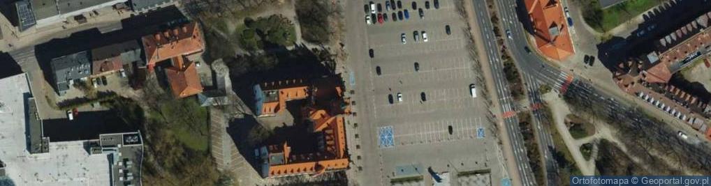 Zdjęcie satelitarne Urząd Miejski Słupsk