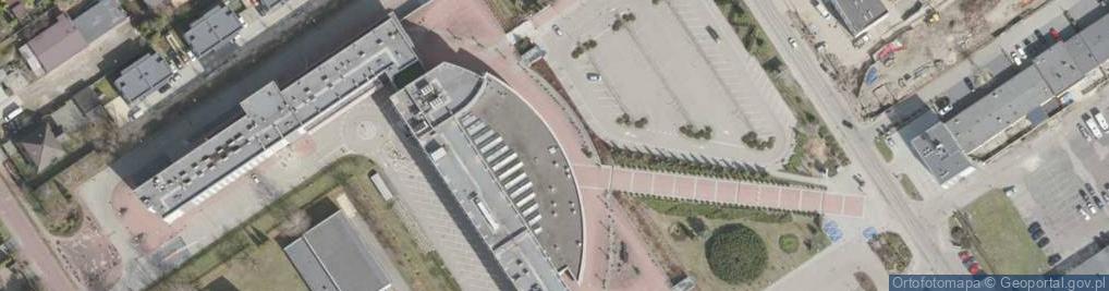 Zdjęcie satelitarne Urząd Miejski w Dąbrowie Górniczej