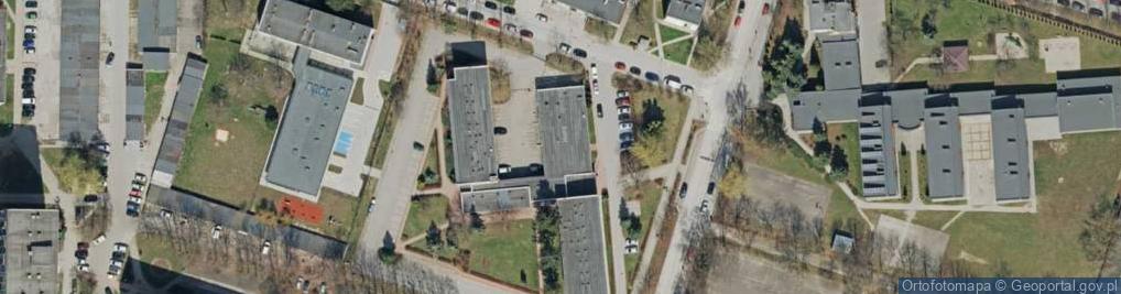 Zdjęcie satelitarne Miejski Urząd Pracy w Kielcach
