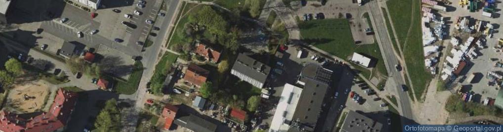 Zdjęcie satelitarne Miejski Urząd Pracy w Olsztynie