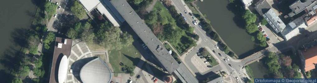 Zdjęcie satelitarne Opolski Urząd Wojewódzki w Opolu