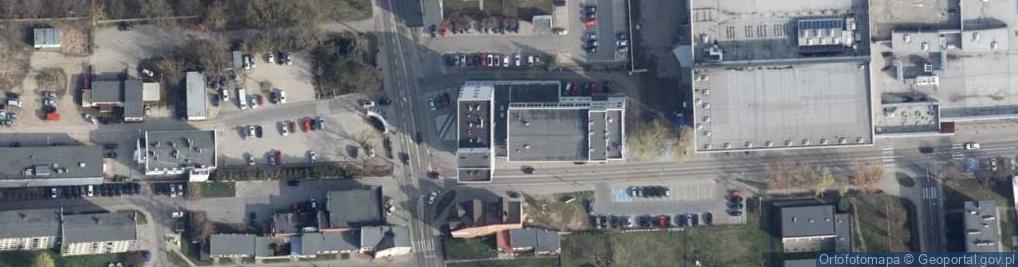 Zdjęcie satelitarne Powiatowy Urząd Pracy w Bełchatowie