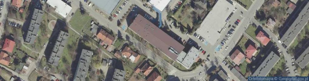 Zdjęcie satelitarne Powiatowy Urząd Pracy w Bochni