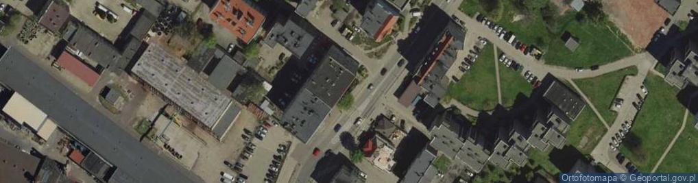Zdjęcie satelitarne Powiatowy Urząd Pracy w Brzegu