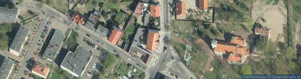 Zdjęcie satelitarne Powiatowy Urząd Pracy w Bydgoszczy Filia w Solcu Kujawskim