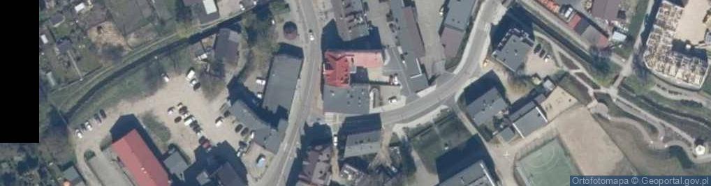 Zdjęcie satelitarne Powiatowy Urząd Pracy w Bytowie