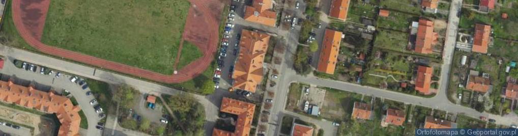 Zdjęcie satelitarne Powiatowy Urząd Pracy w Elblągu